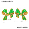 Green Bow Studs