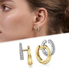 Two Tone Hoop