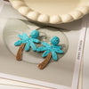 Blue Palm Trees