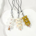 Stacked Bear and Popsicle Phone Strap Charms in Three Designs view 3