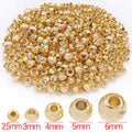Cross Fluted Faceted Metal Spacer Beads for Jewelry Making view 7