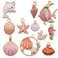 Antique Silver Seashell Metal Charms with 33 Listed Options view 11
