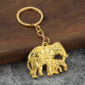 3D Elephant or Pixiu Zinc Alloy Keychain Gift Pendant