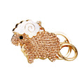 Jeweled Flower Sheep Keychains in Multicolor and Pink Color Options view 5