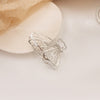 Silver Butterfly Clip