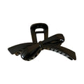 Wine Red Glossy Bow Hair Claw With Unlisted Black Version In Gallery view 5