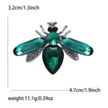 Silver Crystal Bee Insect Rhinestone Brooch Five Colors view 9