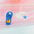 Mismatched Space Theme Stud Earrings in Four Playful Pair Designs view 7