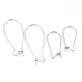 Long Loop Stainless Steel Ear Wires in Three Sizes view 5