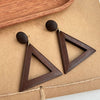Wood Triangle Drops