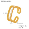 Gold White Zircon