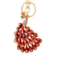 Jeweled Openwork Peacock Keychains in Three Colors plus Assorted Option view 5