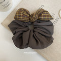Oversized Fabric Scrunchie With Knotted Bow 4 Styles view 3