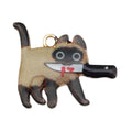 Metallic Cat Metal Charms with 8 Listed Options for DIY Jewelry Making view 7