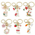 Cat Charm Keychains in 19 Pictured Variations for Bags and Keys view 5