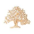 Openwork Tree of Life Brooch in Gold and Silver Tones view 5