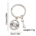 Fitness Charm Keychains in 17 Pictured Variations for Bags and Keys view 12
