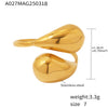 Gold Teardrop