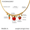 Gold Fruit Set