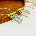 Lily of the Valley Floral Finished Hair Sticks in Three Styles view 4