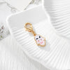 Pink White Hamsa