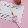 Translucent Heart Lollipop Phone Strap Charms in Six Colors view 4