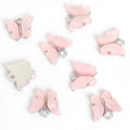 Polished Gold Silver Butterfly Acrylic And Alloy Charms in 20 Styles view 9