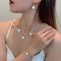 Thirteen Four Piece Necklace Bracelet Ring and Earring Sets view 6