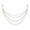 Ivory Pearl Multi Strand Christmas Tree Hanging Ornament view 5