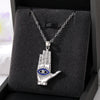 Silver Hamsa Eye