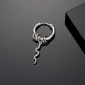 Silver Hoop Charm Earrings Multi Ring Drops 12 Styles view 2