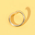 Gold-Tone and Silver-Tone Metal Snap Hooks, Split Rings and Open Rings view 2