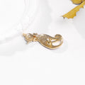 Ribbon Bow Enamel Two Designs Metal Brooch Pin for Jackets and Lapels view 4