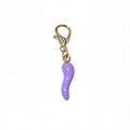 Slim Enamel Chili Pepper Charms with Lobster Clasps in 12 Colors view 6