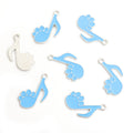 Colorful Cat Paw Music Note Enamel Pendant Charms in 12 Styles view 9