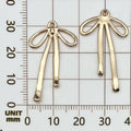 Black Bow and Butterfly Metal Charms with 13 Listed Options view 12