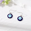 Silver Navy Earrings