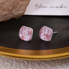 Pink Pattern Squares