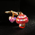 Cat Eye Mushroom Keychains in Four Colors plus Assorted Option view 6