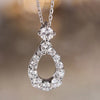 Silver Teardrop