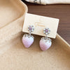 Pearl Flower Studs
