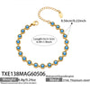 TXE138 Blue-Gold Bracelet