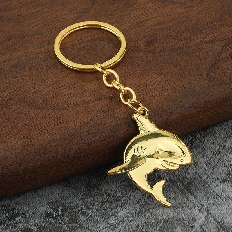 Shark Ocean Animal Metal Keychain Aquarium Gift Bag Charm
