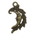 Gold-Tone Sun and Moon Metal Charms with 21 Listed Options view 8