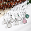 Laughing Buddha Pendant Necklaces Silver Tone 7 Styles view 1