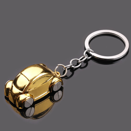 Cute Car Zinc Alloy Keychain for Couples and Everyday Keys