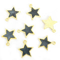 Colorful Enamel Star Charms in Solid and Open Outline Styles view 10