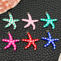Gold-Tone Starfish Metal Charms with 48 Listed Options view 1
