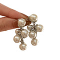 Clustered Pearl Statement Stud Earrings Statement Jewelry view 5