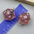 Colorful Multi-Sided Dice Charms in Assorted Pictured Styles view 12